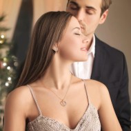 CDE Valentine's Day Gift Forever Love Heart Necklaces for Women, Wedding Anniversary, Birthday Mothers Christmas Day Gifts for Mom, Mother, Wife, S925 Silver Jewelry with Birthstone Pendant