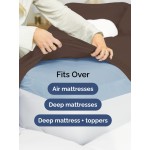 Extra Deep Pocket Queen Sheet Set - 4 Piece Breathable & Cooling Bed Sheets - Hotel Luxury Sheet Set - Ultra Soft, Wrinkle Free & Comfy - Easily Fits Extra Deep Mattresses - Deep Pocket Brown Sheets