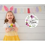 SICOHOME He is Risen Easter Decor - 11.8" He is Risen Door Sign Religious Christian Gift Vintage Floral Easter Door Decorations for Home Wall Farmhouse Indoor Outdoor Spring Hanging Sign SICOHOME He is Risen Easter Decor - 11.8" He is Risen Door Sign Religious Christian Gift Vintage Floral Easter Door Decorations for Home Wall Farmhouse Indoor Outdoor Spring Hanging Sign