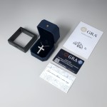 KRKC Moissanite Cross Necklace for Women, 0.66-3.3Ctw, D Color VVS1, 14K Gold Plated 925 Sterling Silver Chain, Hypoallergenic Cross Pendant, Religious Christmas Birthday Christian Gifts for Her