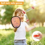 Toss and Catch Ball Set Kids Toddler Baseball Glove, Easter Basket Stuffers Yard Outdoor Outside Games for Kids Family, Beach Pool Toys for 3 4 5 6 7 8-12 Year Old Boys Girls Birthday Gifts