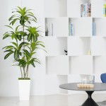 Artificial Dracaena Tree 6ft Tall - Green Silk Realistic Fake Plants for Office Home Living Room Bedroom Decor Indoor Outdoor with Pot Large House Faux Floor Plants