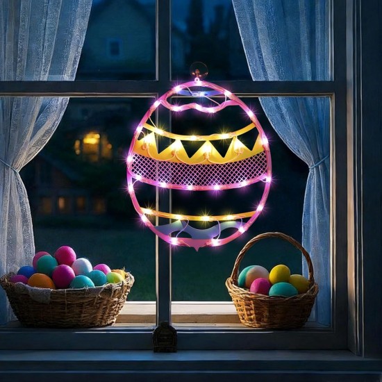 17" 35LED Lighted Pink Easter Egg Decor - UL Certified, Sweet Warm Glow, Window & Hanging Decor, Home Office Accent, Elegant Gift Box Packed 17" 35LED Lighted Pink Easter Egg Decor - UL Certified, Sweet Warm Glow, Window & Hanging Decor, Home Office Accent, Elegant Gift Box Packed