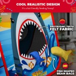 Swooc Games® - Shark Frenzy™ | 2-in-1 Bean Bag Toss Game for Kids | 5-Second Setup Toddler Party Games for Kids | Toddler Outdoor Fun | Corn Hole Shark Toys for Boys | Cornhole Game Set Outside Swooc Games® - Shark Frenzy™ | 2-in-1 Bean Bag Toss Game for Kids | 5-Second Setup Toddler Party Games for Kids | Toddler Outdoor Fun | Corn Hole Shark Toys for Boys | Cornhole Game Set Outside