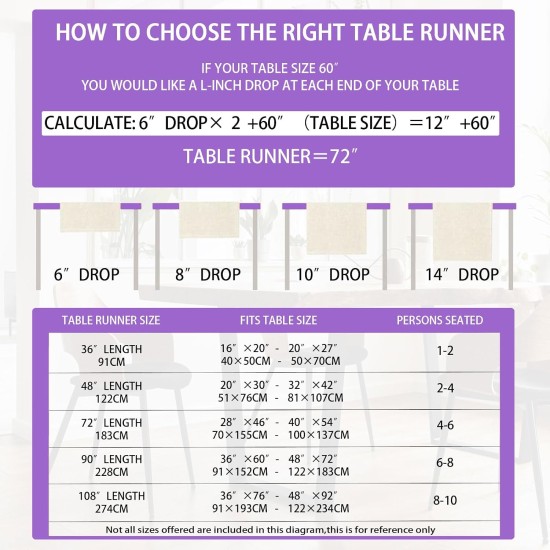 XCHI Colorful Watercolor Cute Bunny Rabbits Easter Table Runner Table Decoration for Party Home Kitchen Dining Holiday Decor 13x72 Inch