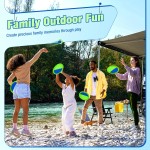 Sticky Toss and Catch Ball Game Set - Kids & Toddlers Outdoor Indoor Activity Toys for Boys Girls 3 4 5 6 7 8-12 Year Old - Great Games for Beach Pool Yard - Birthday Gifts Easter Basket Stuffers