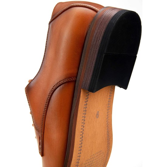 Vostey Men's Dress Shoes Classic Formal Business Cap Toe Wingtip Oxfords Lace Up Derby Shoes Vostey Men's Dress Shoes Classic Formal Business Cap Toe Wingtip Oxfords Lace Up Derby Shoes