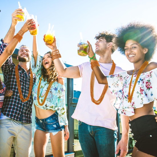 100PCS Mardi Gras Beads, Orange Bead Toy Necklaces Party Favors, 33" Necklaces Costume Accessories, Festival Parade Throw Accessories Mardi Gras Halloween Wedding Celebrations Decor 100PCS Mardi Gras Beads, Orange Bead Toy Necklaces Party Favors, 33" Necklaces Costume Accessories, Festival Parade Throw Accessories Mardi Gras Halloween Wedding Celebrations Decor