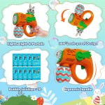 Kids Bubble Gun Toys, 2 Pack Bunny Bubble Blowers with 10 Bubble Solution Refills, Automatic Bubble Machine for Toddlers Age 3+, Outdoor Party & Easter Gifts for Boys Girls Kids Bubble Gun Toys, 2 Pack Bunny Bubble Blowers with 10 Bubble Solution Refills, Automatic Bubble Machine for Toddlers Age 3+, Outdoor Party & Easter Gifts for Boys Girls