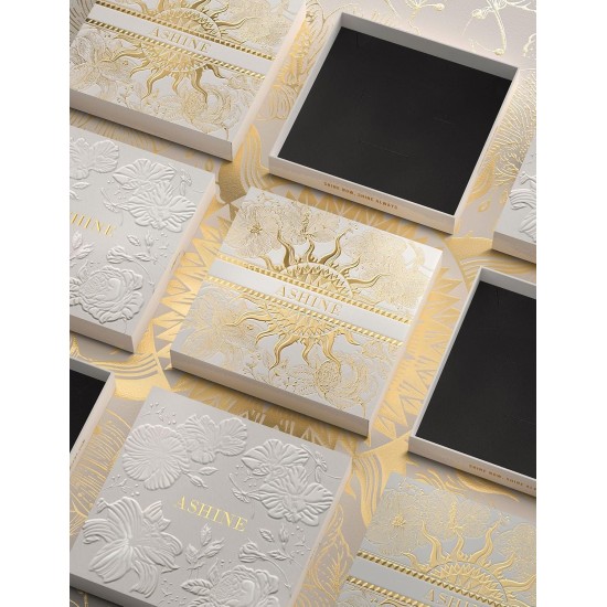 ASHINE 14K Gold Plated Double Heart Necklace with Cubic Zirconia, Cute Dainty Love Heart Necklace For Women Valentines Day