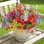 Artificial Flowers Outdoors Spring Faux Flowers UV Resistant Fake Plastic Greenery Plnats Outside Bulk for Garden Hanging Planter Patio Home Decor, 24 Bundles (Multicolor) Artificial Flowers Outdoors Spring Faux Flowers UV Resistant Fake Plastic Greenery Plnats Outside Bulk for Garden Hanging Planter Patio Home Decor, 24 Bundles (Multicolor)